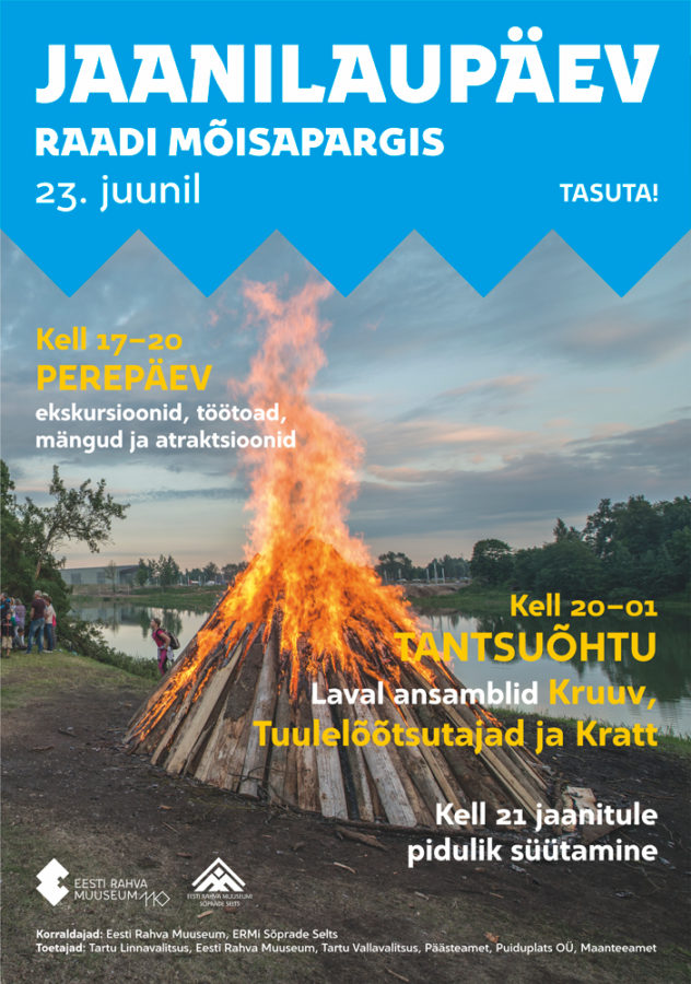 ERMi Sõprade Selts kutsub jaanitulele!
