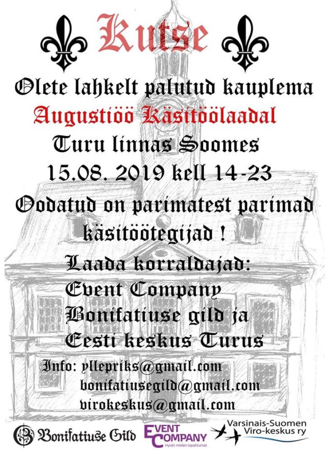 Augustiöö käsitöölaat tulekul