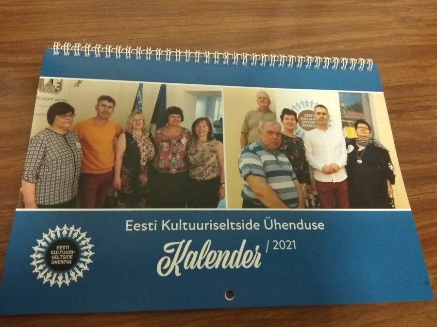 Вышел из печати настенный календарь EKSÜ 2021 Вышел из печати настенный календарь EKSÜ 2021