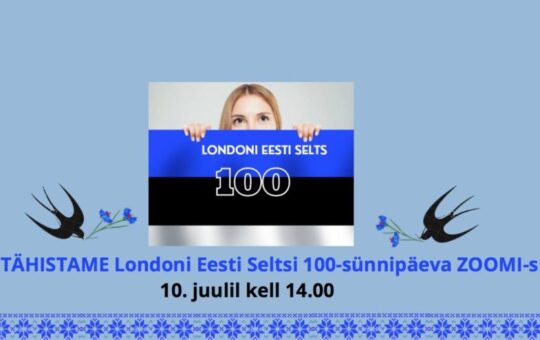 Tähistame koos Londoni Eesti Seltsi 100!