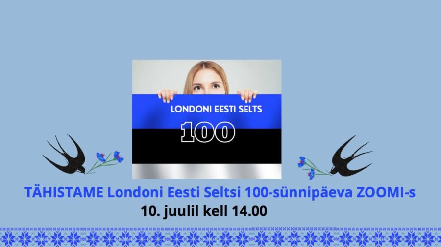 Tähistame koos Londoni Eesti Seltsi 100!