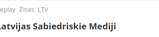 Läti Raadio 4 programmi eestikeelne saade
