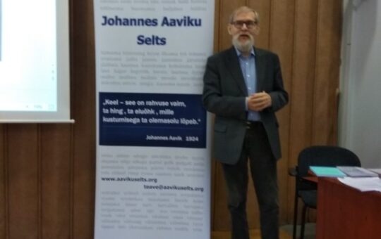Johannes Aavik 140 + 2,5 = konverents