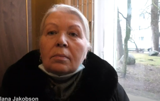 Suhhumi Linda seltsi juhataja Svetlana Jakobson mõtiskleb elust võõrsil