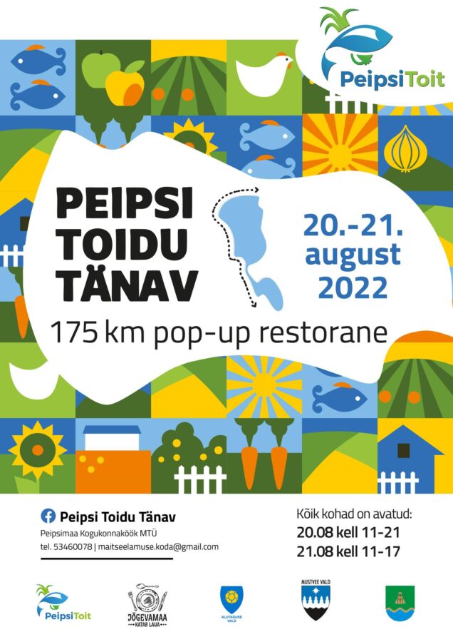 Peipsi toidu tänav paelus tuhandeid inimesi