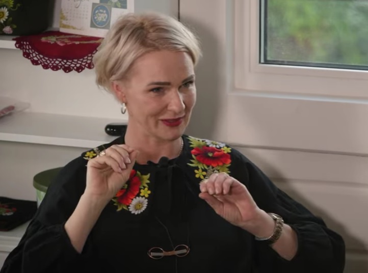 Muhu tikandi spets Jelena Padjus