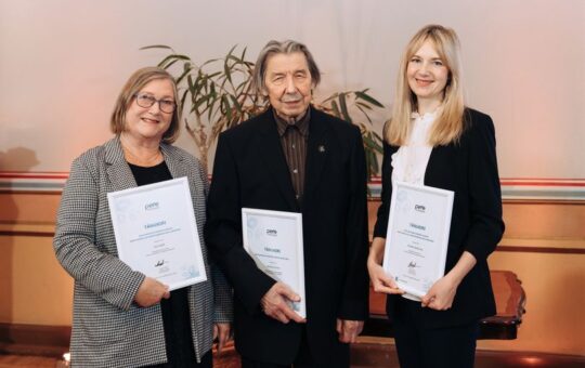 Aino Järvesoo selle aasta auhinnad
