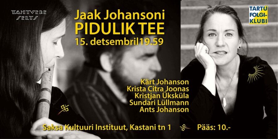 Jaak Johansoni Pidulik Tee Jaak Johansoni Pidulik Tee