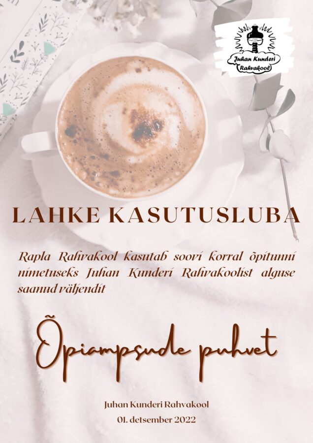 Õpiampsude puhvet Õpiampsude puhvet