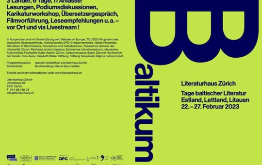 Rahvusvahelise kirjanduse päevad Zürichis
