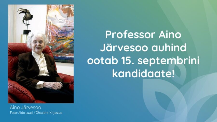 Auhind ootab jälle kandidaate