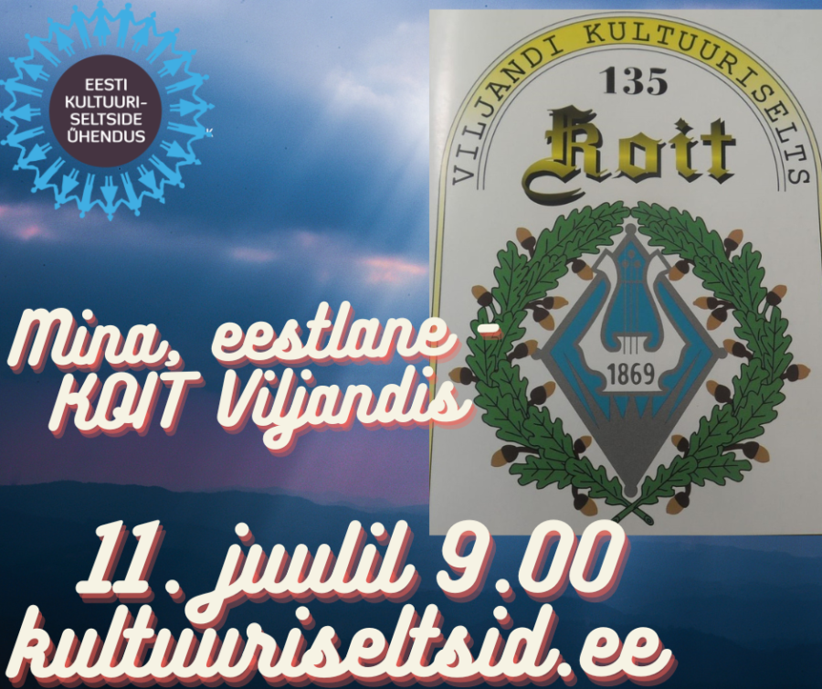 Mina, eestlane XXXI — «Koit» Viljandis aastast 1865 Mina, eestlane XXXI — «Koit» Viljandis aastast 1865
