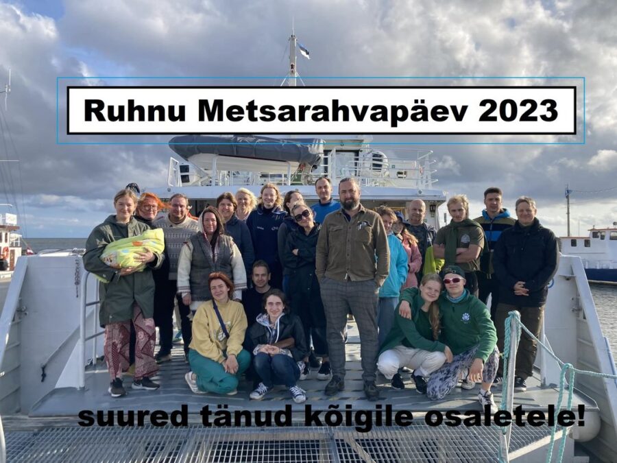 Ruhnu Metsarahvapäev 2023 Ruhnu Metsarahvapäev 2023