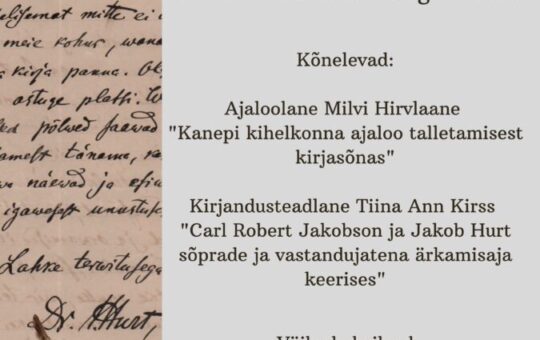 Kodulooõhtu Jakob Hurda seltsis