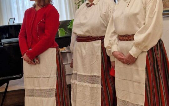 Vastlapäeval Läti Eesti Seltsi majas