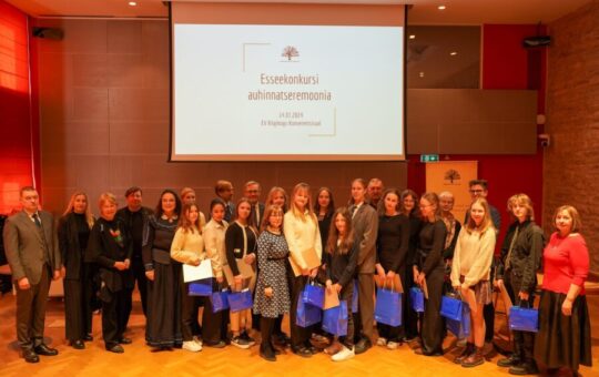 Esseede konkurss «Minna ei taha, kuid jääda ei saa».