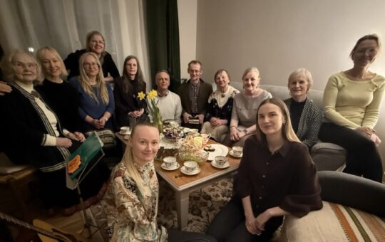 Tasa lehvib luulevaimu Tartus Koidula tänaval