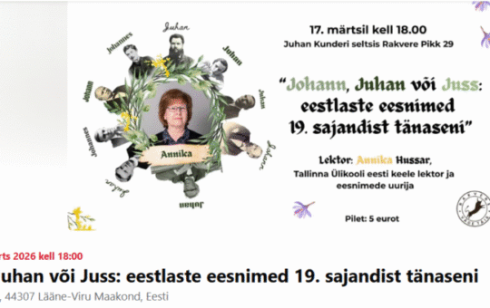 Johann, Juhan või Juss