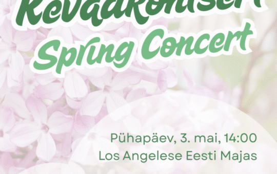 Kevadkontsert Eesti Majas