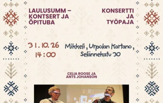 Laulusumm-kontsert Mikkelis